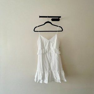 Trixxi Feminine White Dress Size M